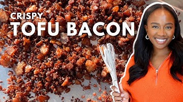 GAME-CHANGING Tofu Bacon Bits | CRISPY Vegan Bacon Recipe That Actually Tastes Good 🔥