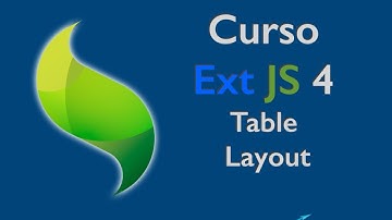 Curso Gratuito de ExtJS 4 - Aula 42: Table Layout