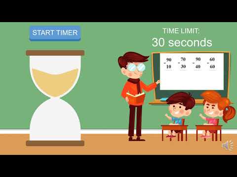 TOÁN TRỪ CÁC SỐ TRÒN CHỤC - TUẦN 24 - KHỐI 1