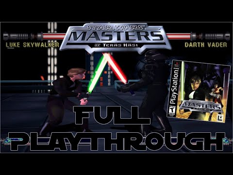 Star Wars Masters Of Teras Kasi Full PlayThrough (Longplay) DuckStation Emulator