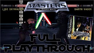 Star Wars Masters Of Teras Kasi Full Playthrough Longplay Duckstation Emulator