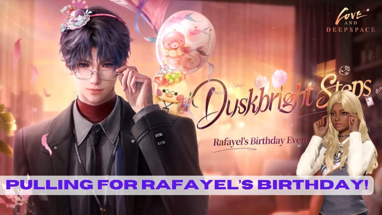 I Got 20 Free Pulls and $20! Let's Get 🐟Rafayel's New Birthday card! Love and Deepspace Gacha RPG