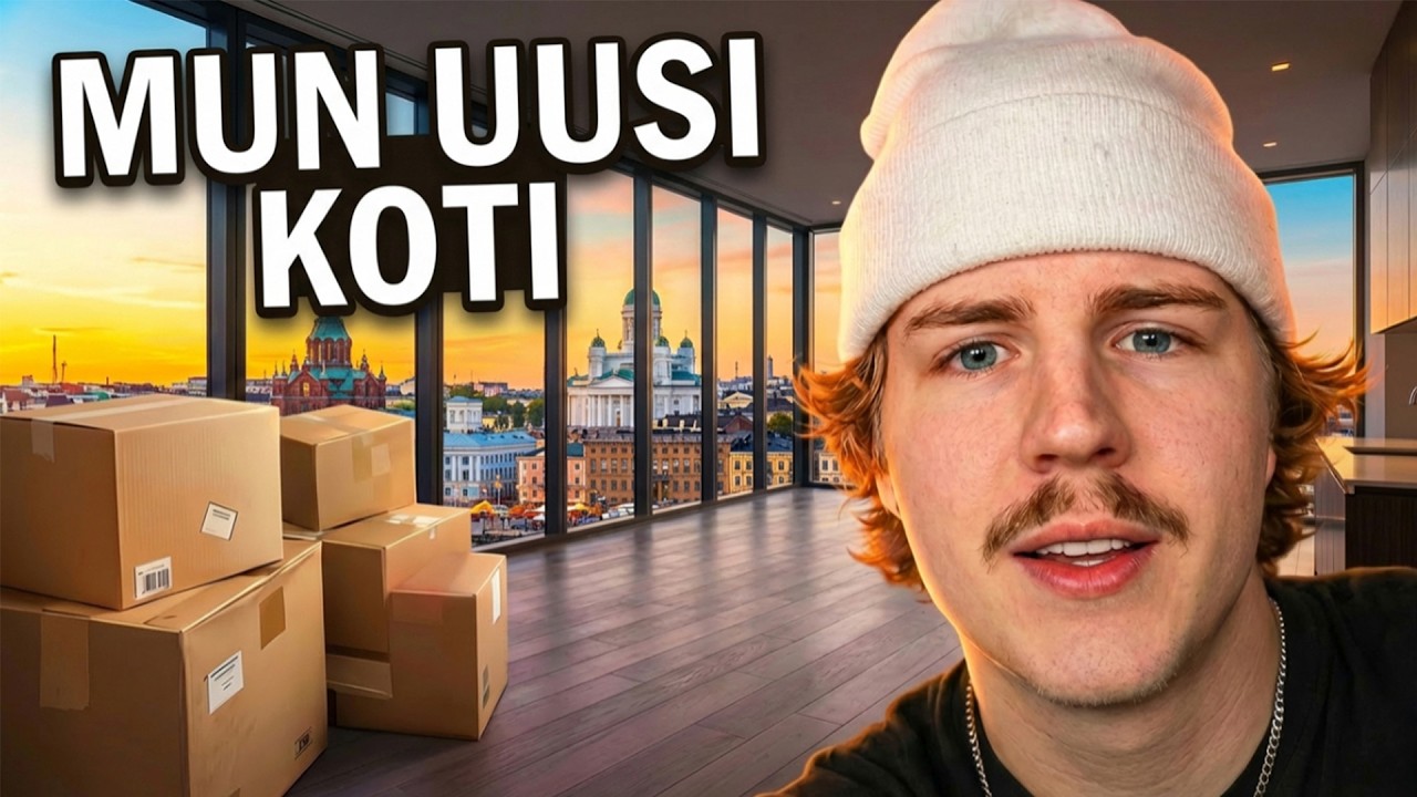 MUUTIN UUTEEN KOTIIN!