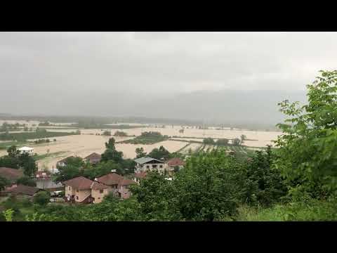 İçmeler Köyü selden etkilendi