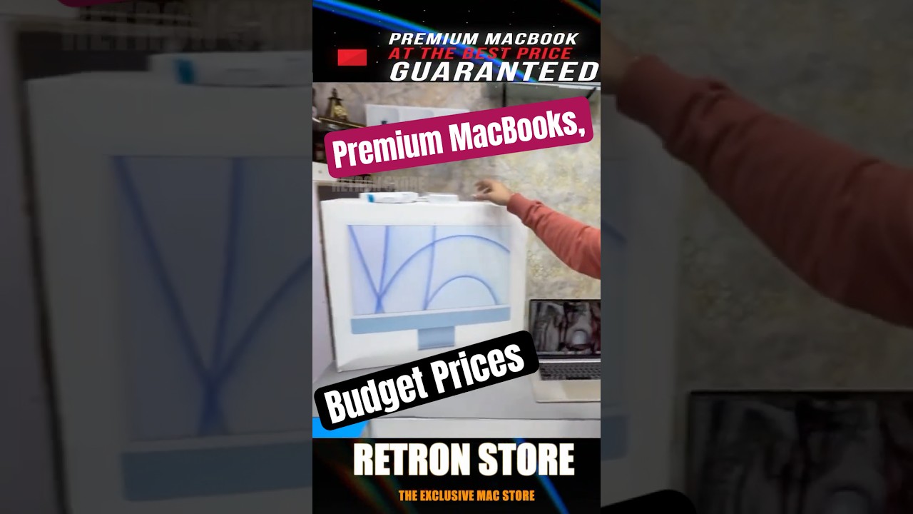 Cheapest Used MacBook in Top-Notch Quality at Retron Store Delhi! 💻 #applemacbook #applelaptop