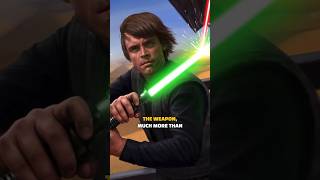 Luke’s Connection With His GREEN Lightsaber #starwars #lukeskywalker #lightsaber #shorts