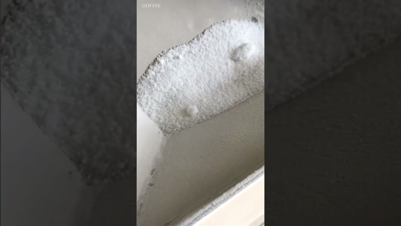 Urea crushing machine test run