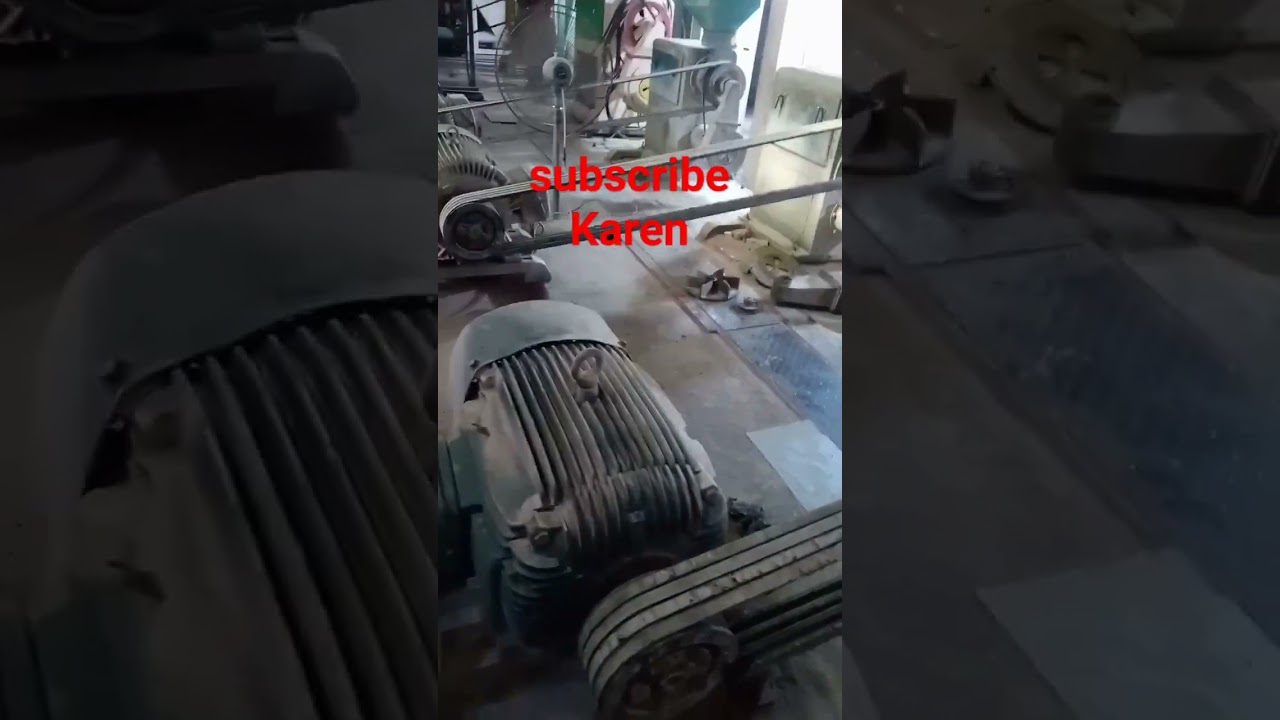 60 hp motor connection rice industry short video