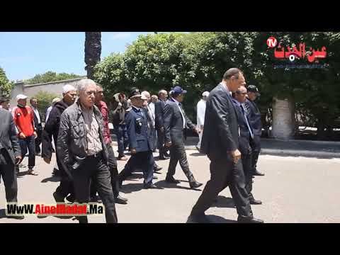 مراسيم جنازة باشا سيدي البرنوصي بمقبرة الشهداء