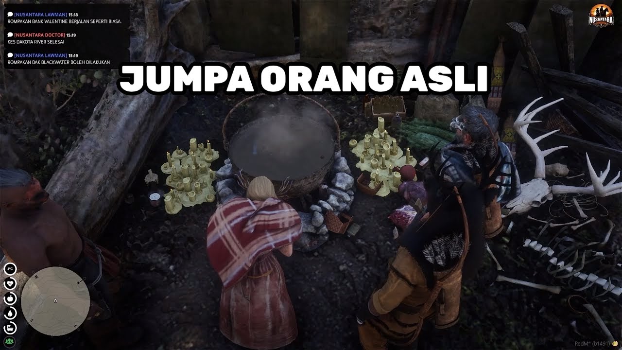 Jumpa Orang Asli [RDR Roleplay Nusantara] - YouTube