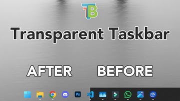 TranslucentTB Not Working | How to Get Transparent Taskbar on Windows