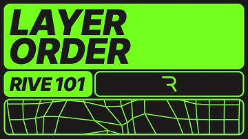 Rive 101 - State Machine Layer Order