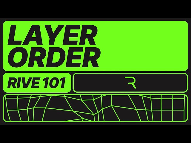 6.4 Layer Order