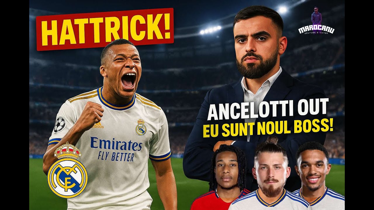 MAROCANU LA REAL MADRID?! 😳 Debut INCENDIAR + Mbappé SHOW!