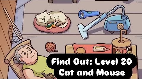 Find out-hidden object game / chapter 2 / level-20/ Cat and mouse