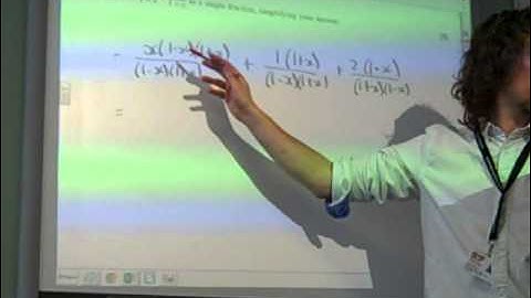 C4 Algebra OCR Summer 2014 q1