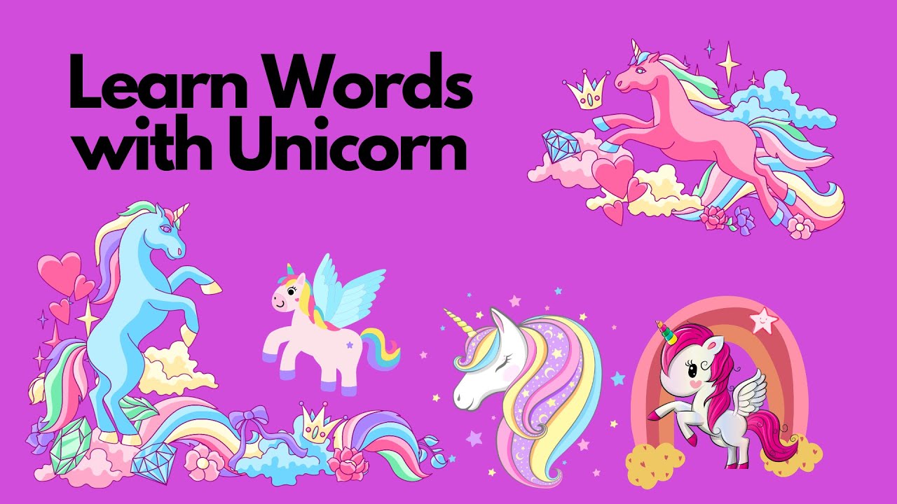 Unlocking Imagination: Learn Enchanting Words with Unicorn Tales! - YouTube