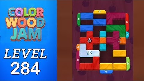 Color Wood Jam Level 284 Walkthrough