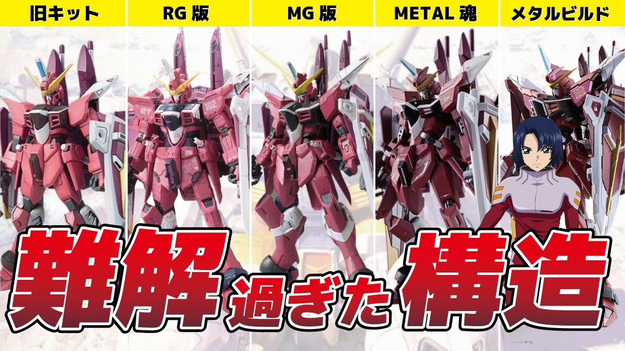 【巨大化する背負いもの】ジャスティスプロポーション進化の歴史【騎士?】
