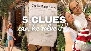 I sent my husband on a scavenger hunt around Chicago