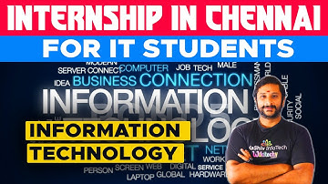 🧑‍💻Best Internship for IT students | Internship in chennai for IT Students #IT #internshipinchennai