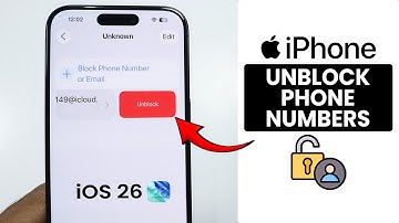 [iOS 26] How to Unblock an iPhone Phone Number - Unblock Contacts