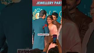 Rashmika Adoring Boyfriend Vijay And Blushing
