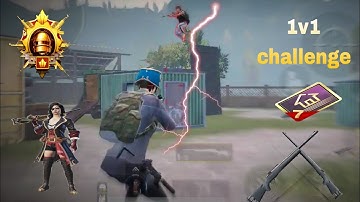 1v1 M24 Tdm # 1v1 M24 room challenge me random player #pubg #bgmi #1v1 #tdm dx Saho Gaming M24