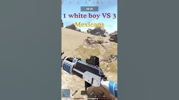 1 White boy vs 3 Mexicans Rust #rust #falsebannedoffrust #gaming #rustgame #rustconsole #art
