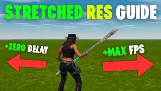 How To Get Stretched Res in Fortnite! (Display Scaling CRU)