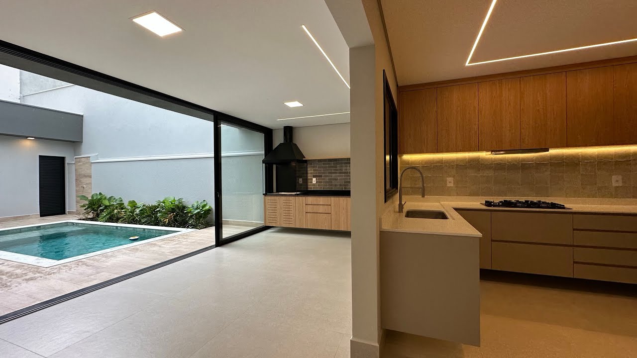 Impressionante Casa no Condomínio Jardim Piemonte | Piscina, 3 Suítes e Alto Padrão | Indaiatuba SP