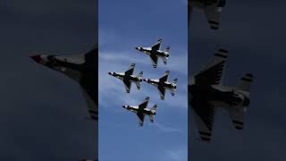 ✈️Thunderbirds at Pueblo Wings of Pride ✈️ #thunderbirds #fighterjet #airshow2025
