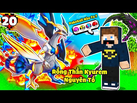 MINECRAFT PIXELMON * TẬP 20 | JAY BẮT RỒNG KYUREM HUYỀN THOẠI🤩NÂNG CẤP SỨC MẠNH NGUYÊN TỐ CỰC MẠNH😍