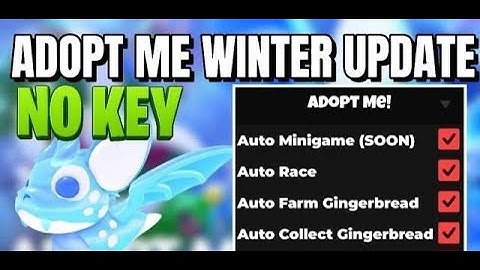 [NEW] ADOPT ME GINGERBREAD AUTOFARM SCRIPT | PASTEBIN ANDROID AND PC