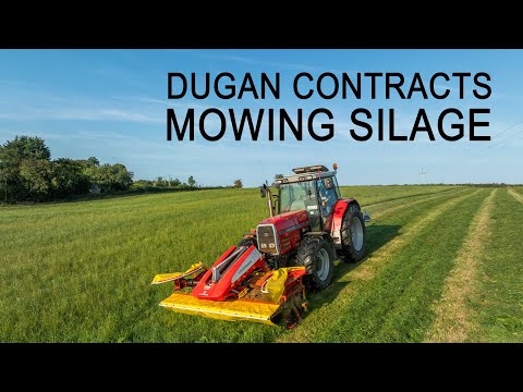 Dugan Contracts Mowing Silage 2025