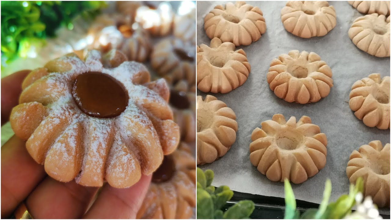 حلوة دواز اتاي  اقتصادية وهشيشة ✅ من ريحتها فالفران تعرفي بنتها 🔝غير بيضة واحدة تخرج ليك 30حبة