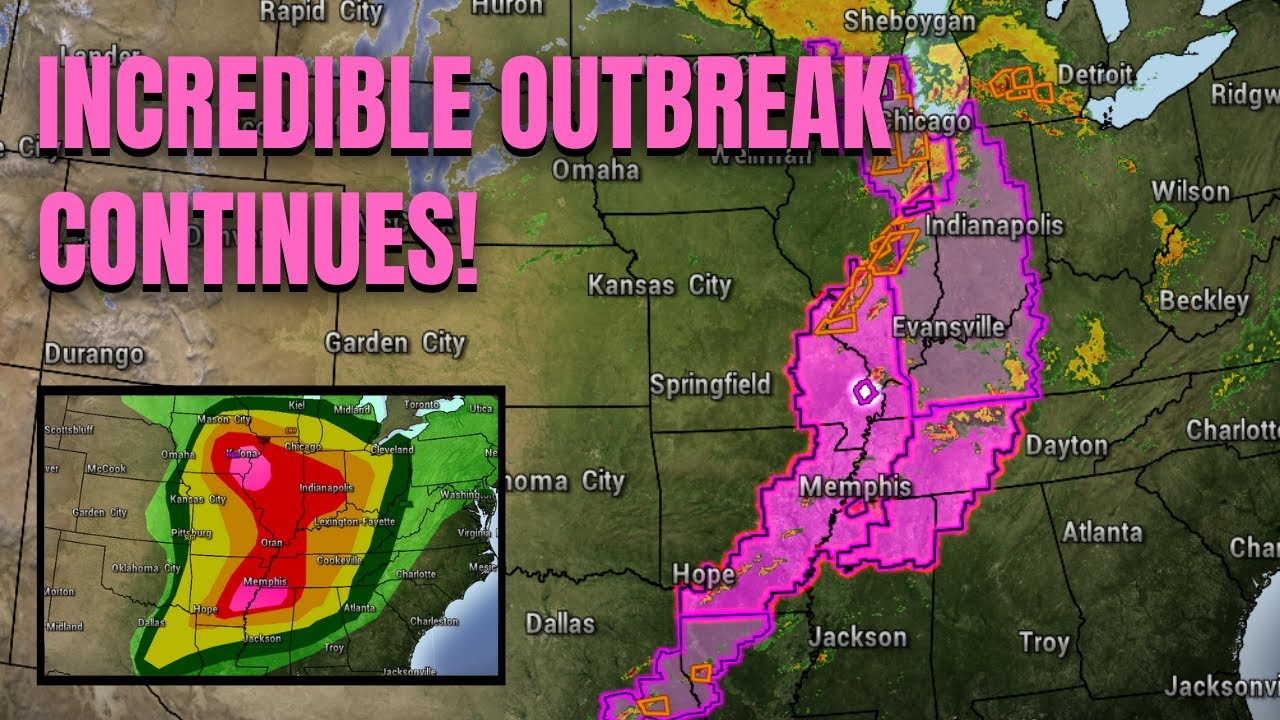 LIVE COVERAGE - Incredible severe weather outbreak continues ...