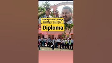 MP Polytechnic college Gorakhpur Diploma Interview #viral #shortsvideo #youtubeshorts #diploma