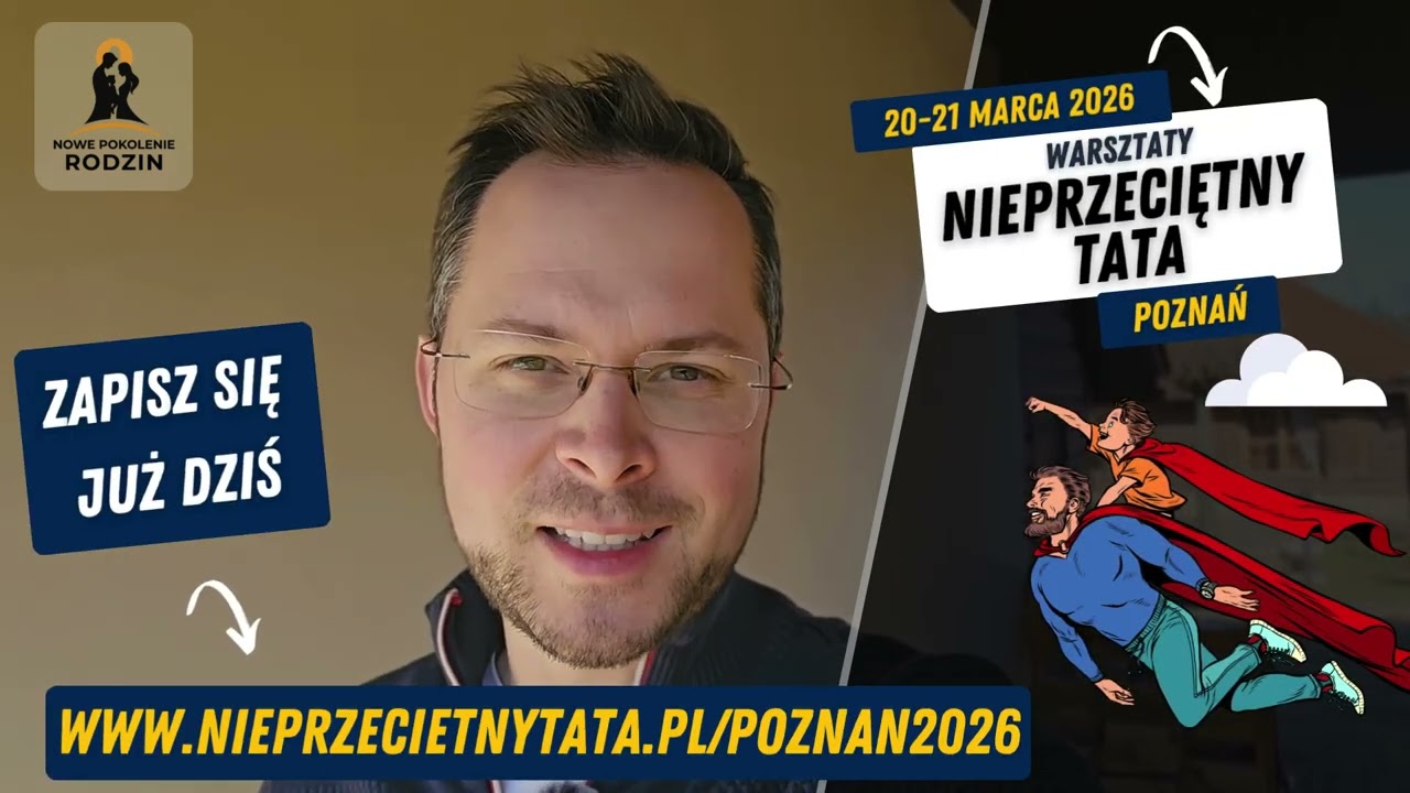 Zaproszenie na Warsztaty Nieprzeciętny Tata - Poznań