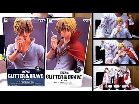 UNBOXING / Sanji Figure Glitter & Brave One Piece Banpresto 