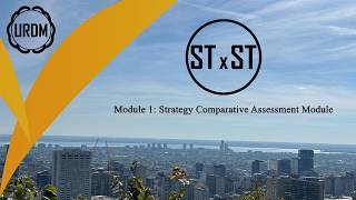 Full MASc: Urban Resilience Decision-Making Tool (URDM): Module 1: Strategy Comparative Assessment Module Guide