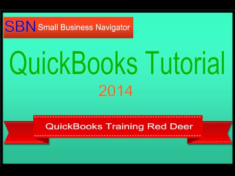 QuickBooks Training Red Deer - YouTube