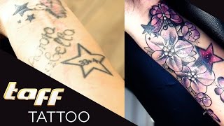 COVER UP: Endlich eine schöne Erinnerung an ihr totes Baby! | taff Tattoo | ProSieben screenshot 4