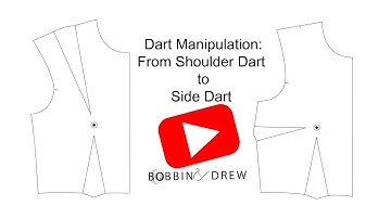 Dart Manipulation Tutorial Using Pivotal Technique: Side Dart (watch in HD)