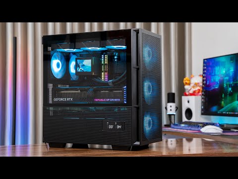 Ultimate PC 115 Triệu theo phong cách tối giản. i9 13900K - RTX 4090 ROG - Deepcool CH560 Digital