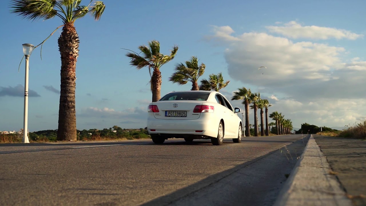 Rent a car at Rhodes YouTube