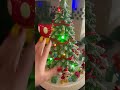 Animated Disney Characters Christmas Tree 16.75”H LED Lights Music