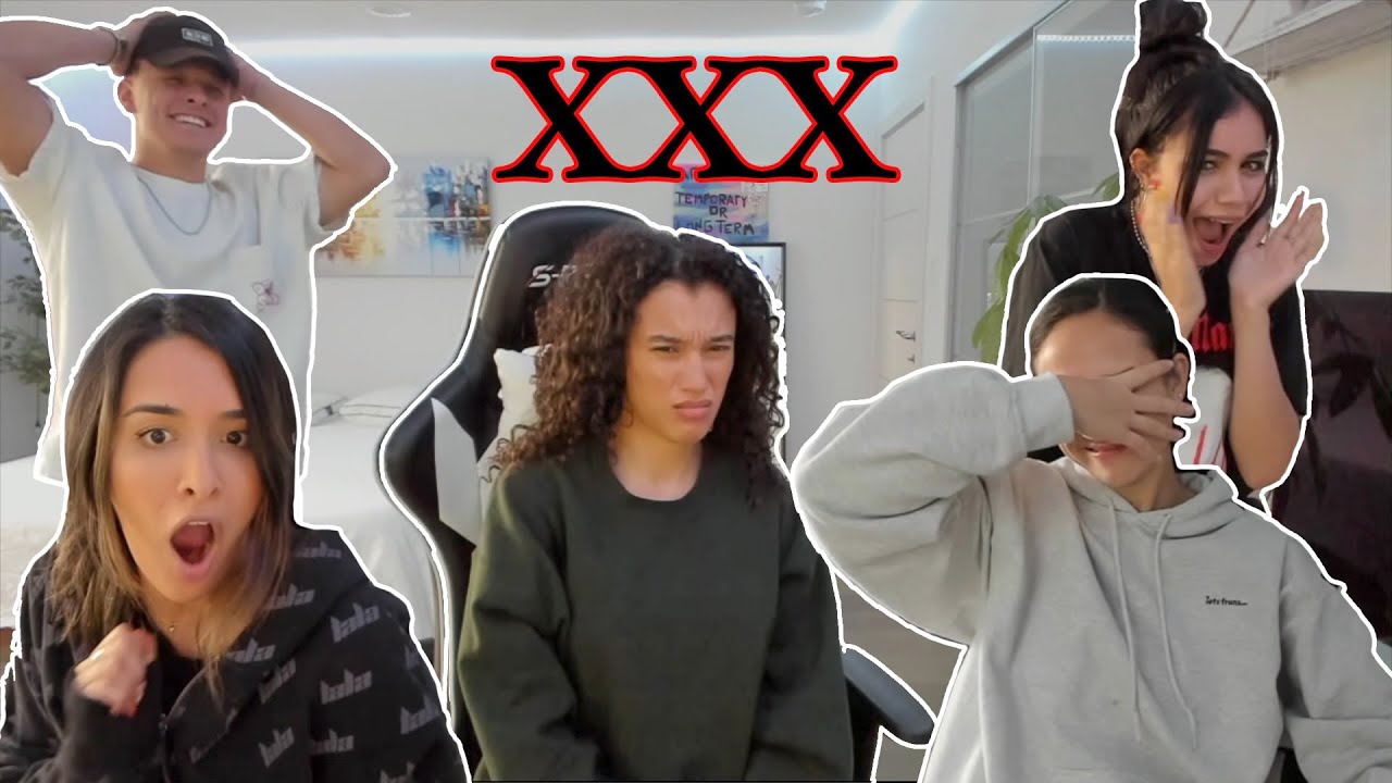 GIRLFRIENDS REACTION TO MY FIRST YOUTUBE VIDEO!! | Oscar Guerra