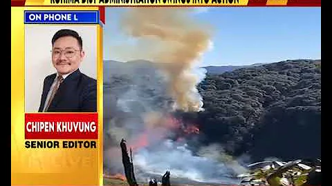 Wildfire In Nagaland's Western Dzukou Valley Finally Doused