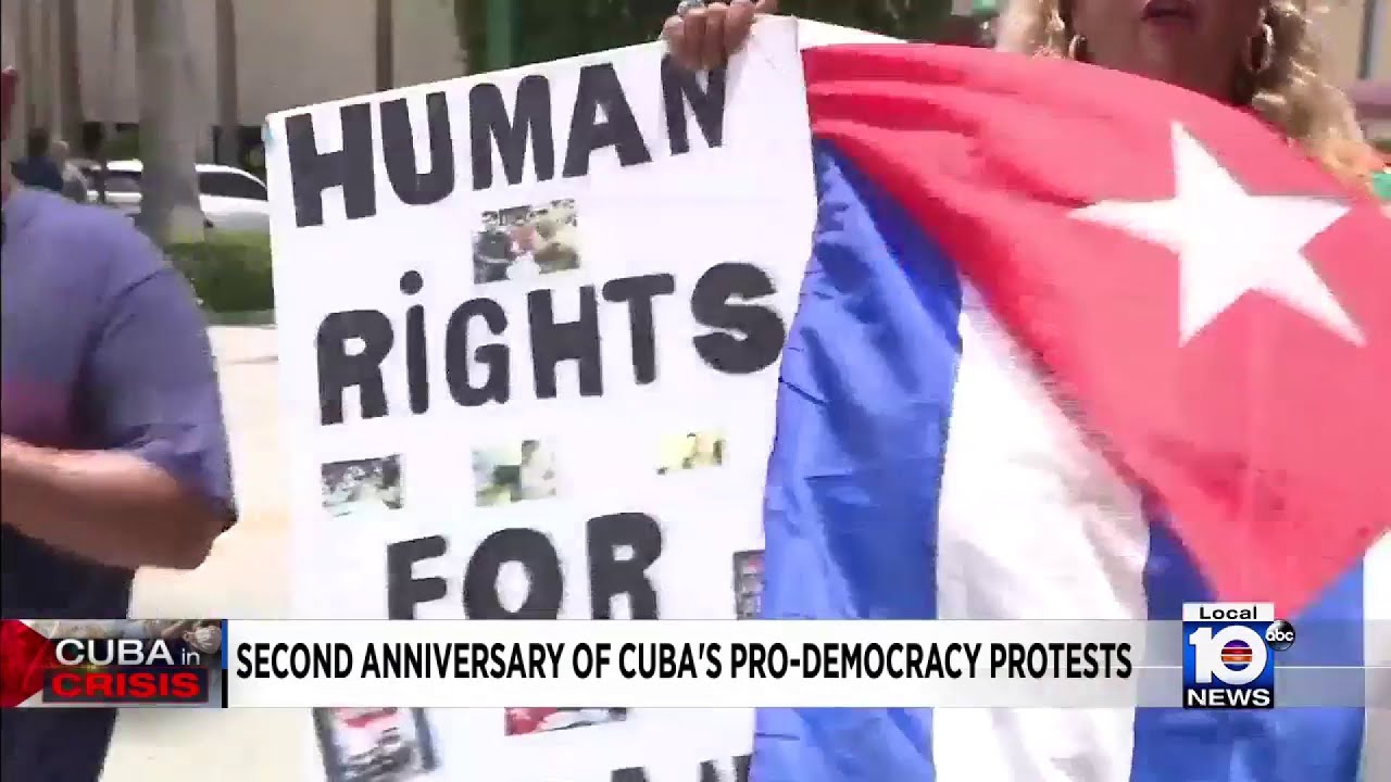 US lawmakers show support for Cuban people amid anniversary of historic protests